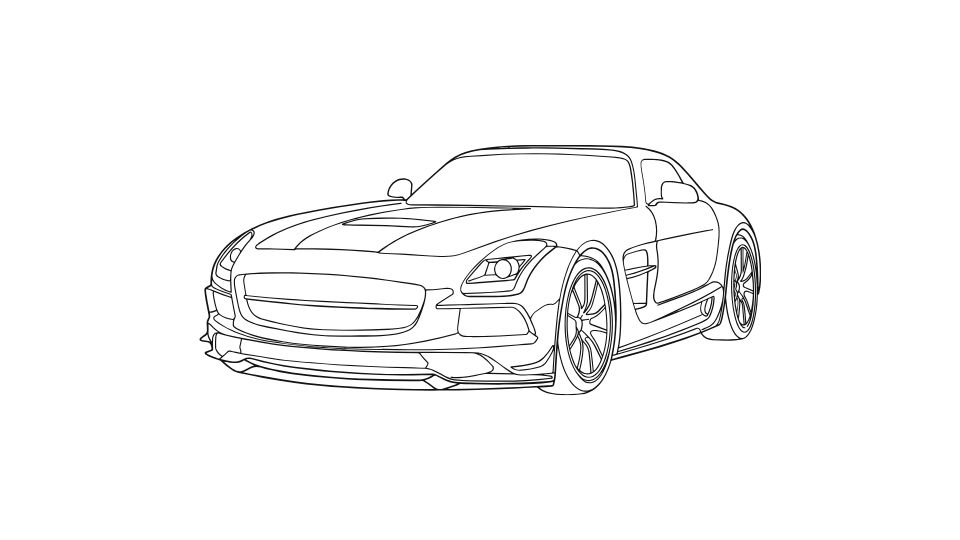 the car