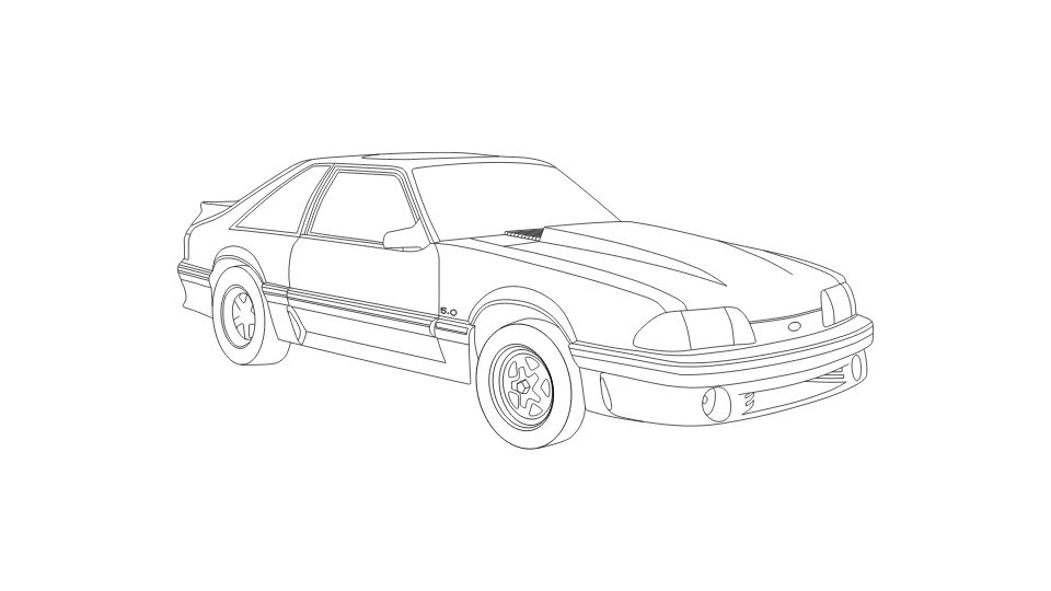 the car