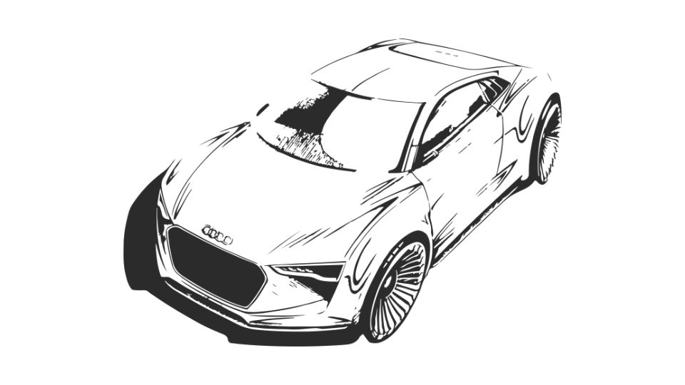 the car