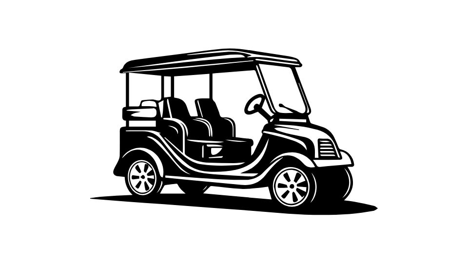 golf cart simple image